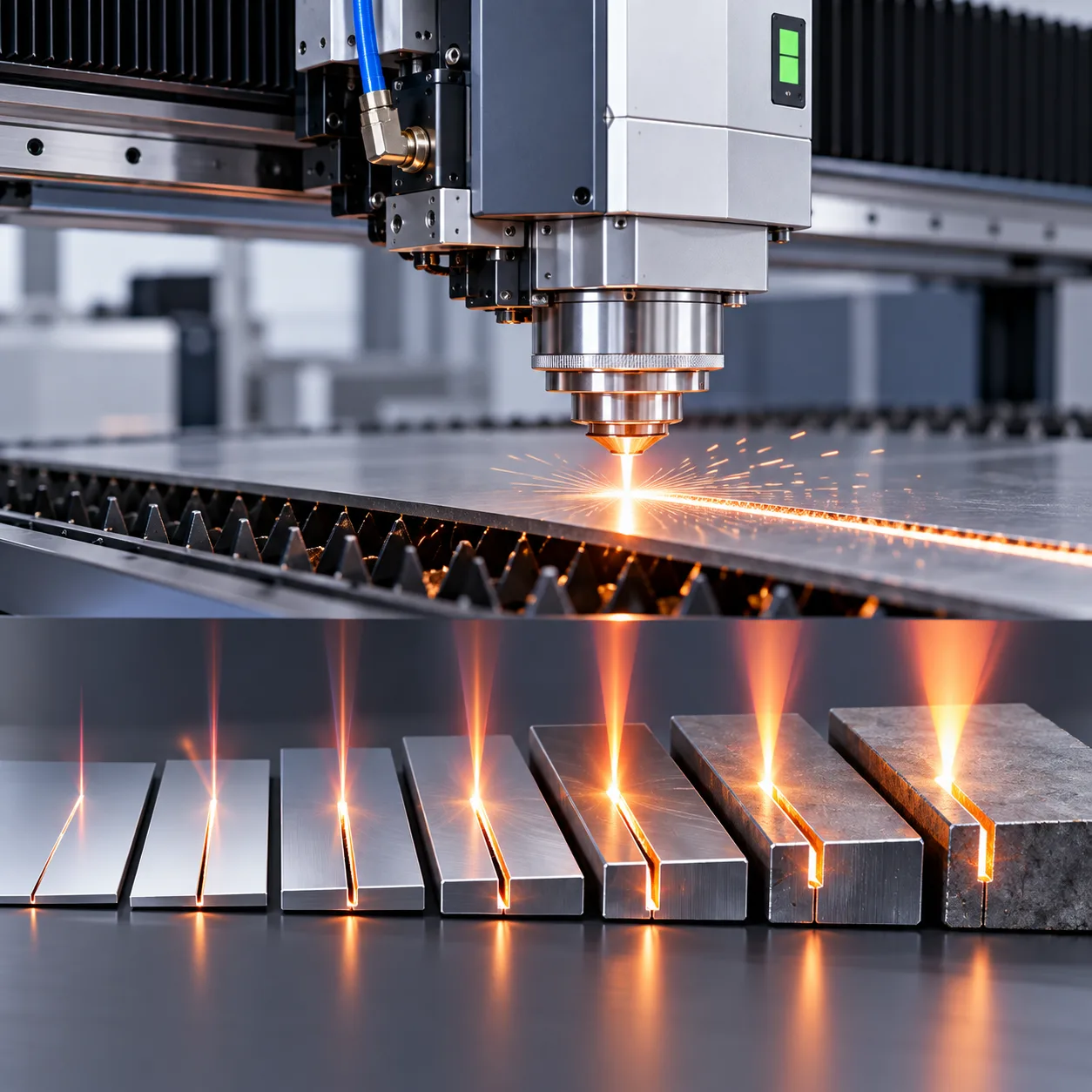 CNC Fiber Laser Cutting Machine Power and Assist Gas Selection