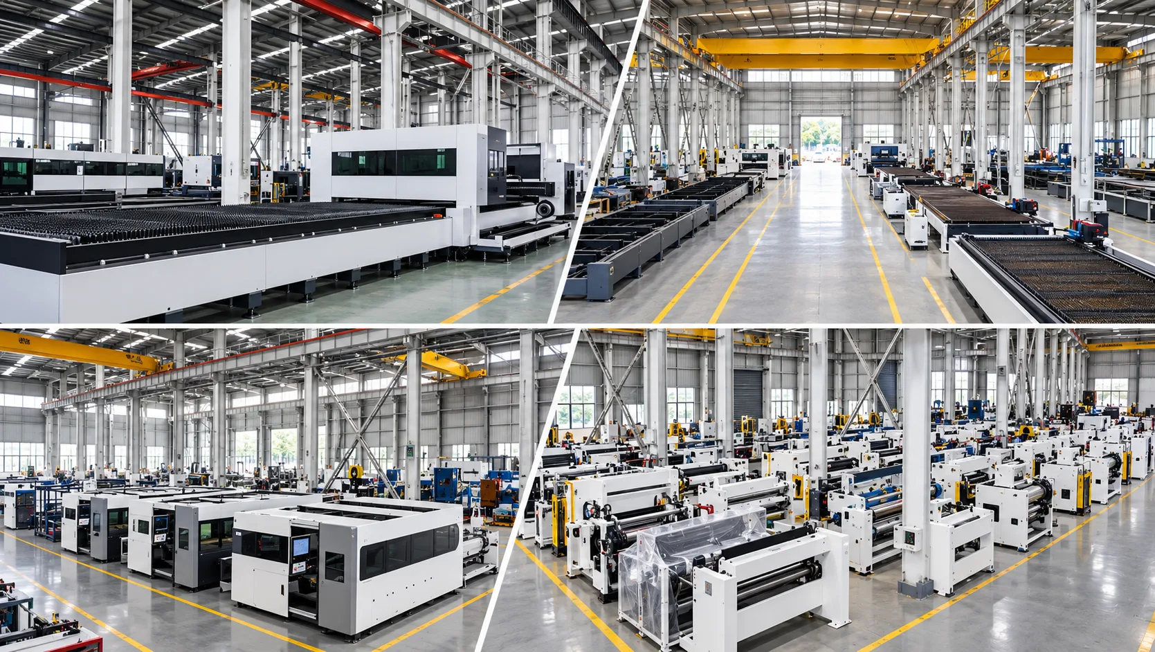 Haden heavy-duty machine tool manufacturing plant scale and heavy machinery workshop infrastructure