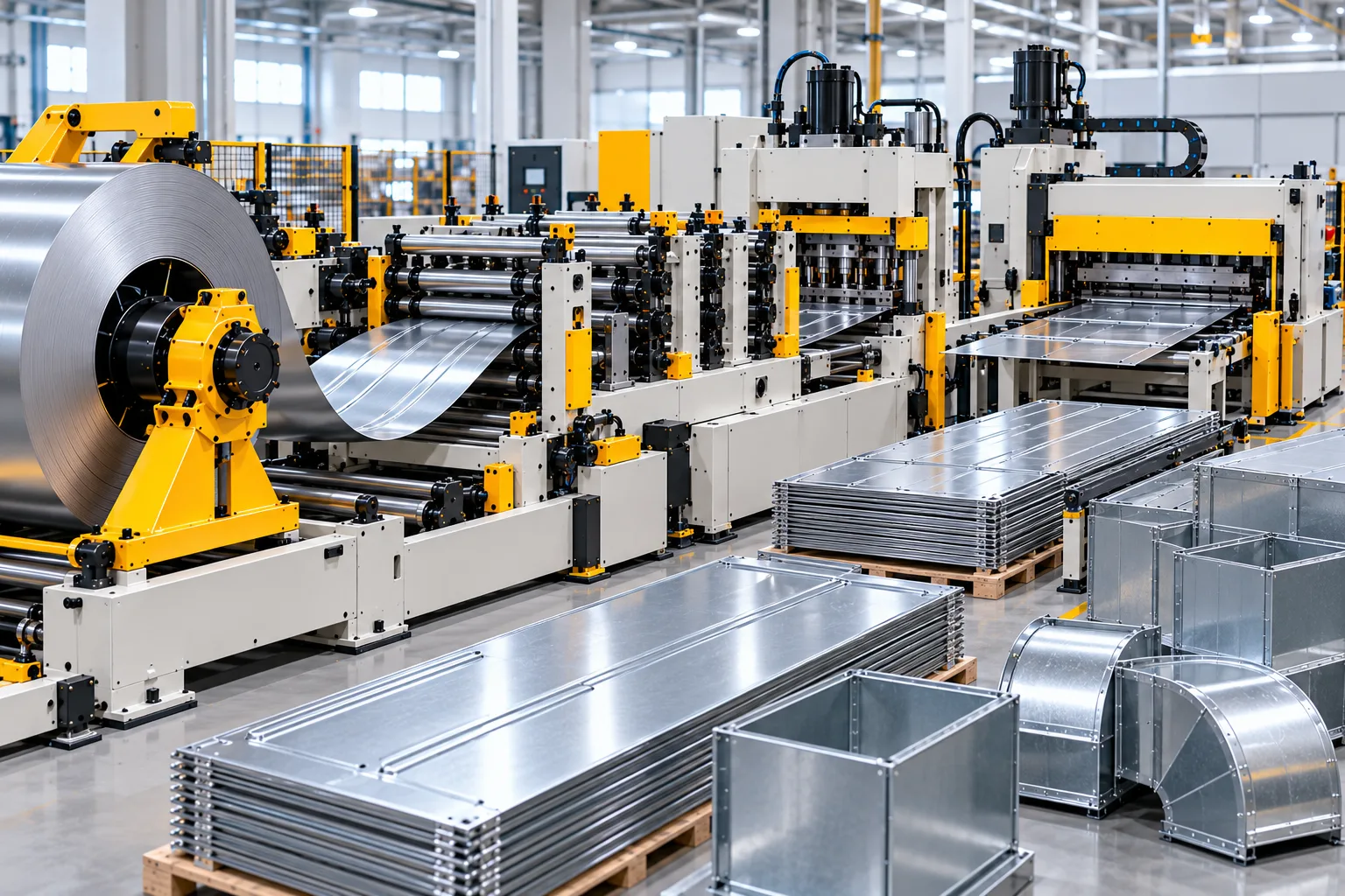 HVAC Coil Processing and Auto Duct Line